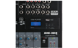 Módulo grabador usb mp3 para mezclador serie  GIG