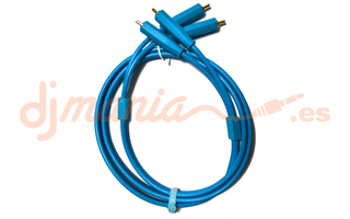 DJTT Chroma Cable 2x RCA a RCA - Azul
