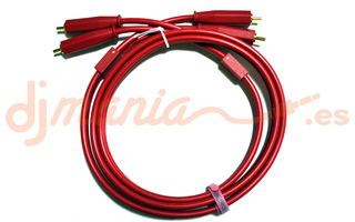 DJTT Chroma Cable 2x RCA a RCA - Rojo