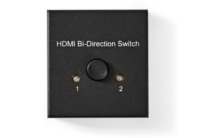 Divisor / Conmutador HDMI™ - 2x Salidas HDMI™ - 1x Entrada HDMI™ - 2x Entradas HDMI™ - 1x Salida