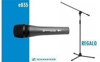 Imagenes de Sennheiser E 835 + Tripode / Pinza / Cable