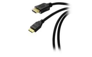 EDC Conexión HDMI Macho a mini HDMI Macho Oro con protección 1 metro