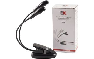 EK Audio LR - Lámpara para atril recargable
