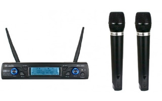 EK Audio WL MM - Doble micrófono de mano en UHF - 512 a 562Mhz