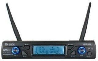EK Audio WL MM - Doble micrófono de mano en UHF - 512 a 562Mhz