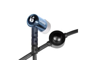 EARBOMBZ EB Pro Blue - Auriculares In-Ear profesionales para estudio con micrófono multifunción 