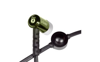EARBOMBZ EB Pro Green - Auriculares In-Ear profesionales para estudio con micrófono multifunción