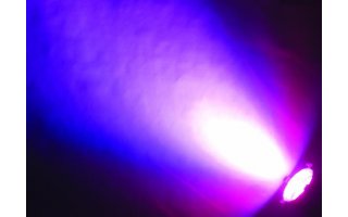 EUROLITE LED T-36 RGB pinspot, cromo