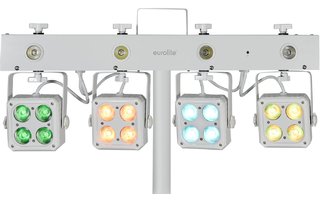 EUROLITE LED KLS-180 Compact Light Set wh