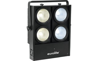 EUROLITE Set 2x Audience Blinder 4x100W LED COB CW/WW + Case