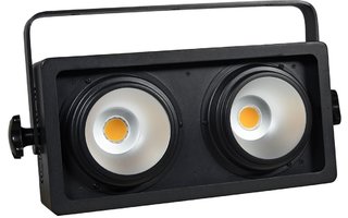 Eurolite Set 4x Audience Blinder 2x100W LED COB WW + Case
