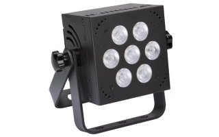 Imagenes de Mini foco cuadrado PAR con LEDs 7 X 8 W RGBW