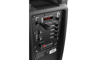 Fenton FT208LED Portable Sound System 2x 8