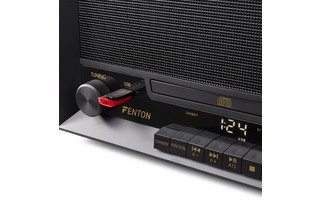Fenton RP135WSET Record Player 60’s Combi with Speakers