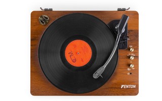 Fenton RP162D Record Player HQ BT Dark Wood
