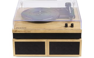 Fenton RP165L Record Player Set Light Wood