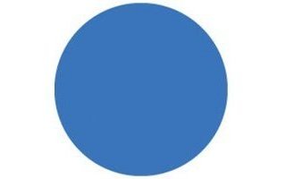 Gelatina para focos hoja 122 x 55 cm - Azul claro