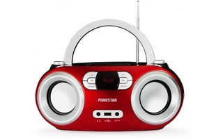 Fonestar Boom 100R - Radio CD Bluetooth / MP3 