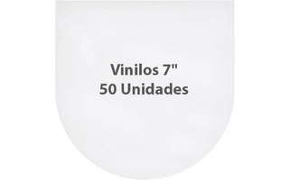 Funda plastico para Vinilo LP de 7" - 50 Unidades
