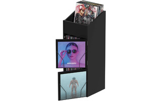 Glorious Dj Record Box Display Door Black