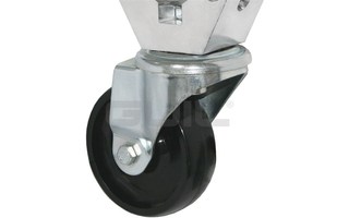 Guil ABZ-03/R Abrazadera de aluminio con rueda. Para tubo de Ø 45-52 mm