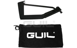 Guil GT-24 Soporte plegable y regulable para guitarra o bajo. Incluye funda de terciopelo