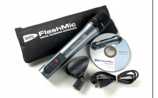 HHB FlashMic DRM85 - Microfono con grabador digital