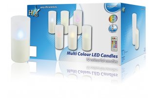 Velas LED RGB 