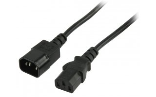 Cable de extensión IEC320 C14 - IEC320 C13 1.80 m