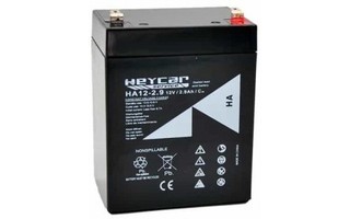 HeyCar HA12-29 - Batería de plomo de 12V 2,9Ah , 79x56x99mm