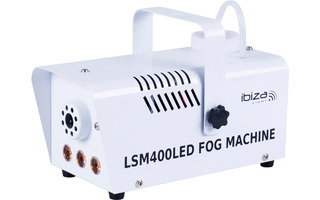 Ibiza LSM400 - mini maquina de humo blanca