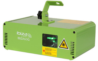 Ibiza Light - Láser 60mW Verde DMX