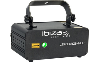 Ibiza Light 200 FireFly - láser RVB 200mW