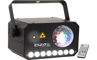 Ibiza Light CombiLAS 130mW + flash 8W - Reacondicionado