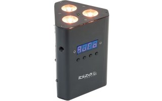 Ibiza Light PAR Truss Batería - 3 LEDs RGBW de 4W 
