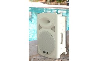 Imagenes de Ibiza Sound PORT10VHF Blanco Bluetooth + Microfonos inalambricos + USB / SD