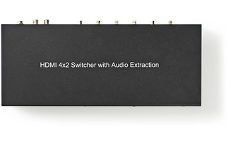 Interruptor de Matriz HDMI™ - 4x2 Puertos - 4x Entradas HDMI™ - 2x Salidas HDMI™ - 4 K a 60 Hz -