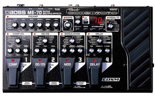 Imagenes de BOSS ME-70 Efectos múltiples de guitarra