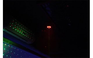 Ibiza Light Láser 130mW + LED RGB