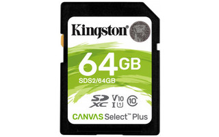 Kingston 64 GB SDXC Clase 10 UHS-I