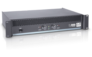 LD Systems DJ 800 - Amplificateur Sono 2x400 Watts / 4 Ohms
