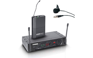 LD Systems ECO 16 BPL - Sistema inalámbrico con Petaca y Micrófono Lavalier 16 Canales
