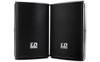 LD Systems SAT 42 G2 - Caja acústica para instalación 4&quot; pasiva negra
