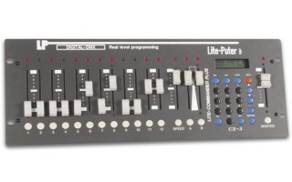 Lite Puter CX-3 - Consola de modulación DMX de 12 canales