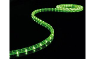 Manguera luminosa con LEDs - Color Verde - 5m