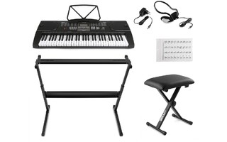 KB1SET Electronic Keyboard 61-Keys Premium Kit