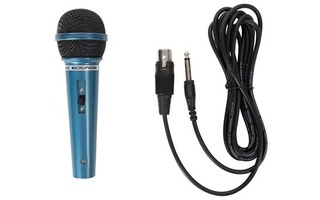 Micrófono dinamico - color Azul
