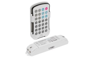 Controlador para cintas de LEDs digitales profesionales - con mando a distancia RF