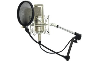 OMNITRONIC Microphone-Pop Filter, black