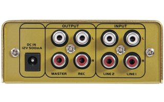Omnitronic Gnome 202 Mini Mixer Gold